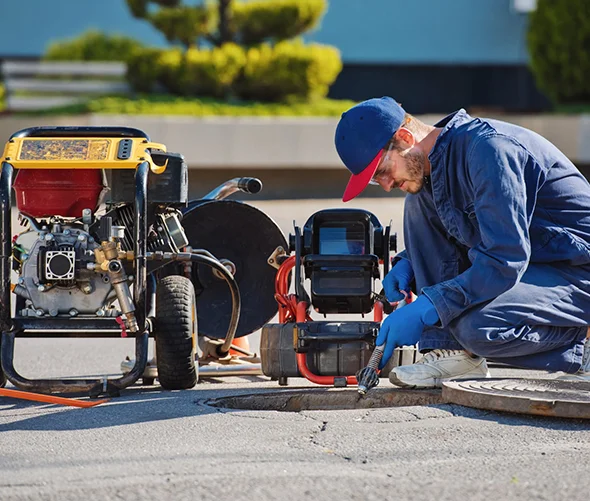 Team using advanced inspection tools for Quality Sewer Camera Inspections in Rogersville, MO.